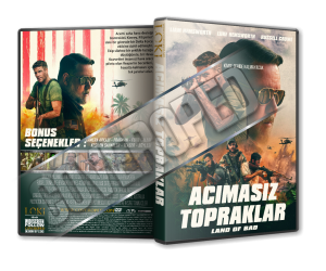 Land of Bad - 2024 Türkçe Dvd Cover Tasarımı